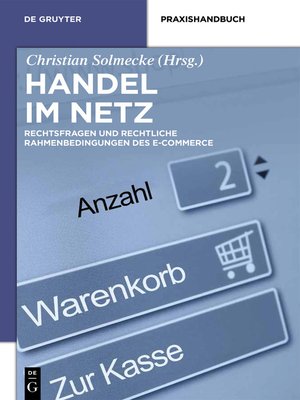 cover image of Handel im Netz